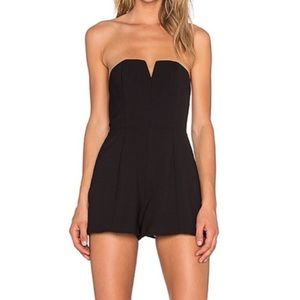 NBD x Naven Twins Ride or Die Romper Black